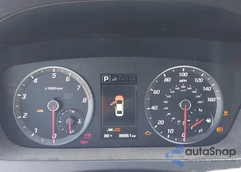 2015 Hyundai Sonata Sport 2.0T из США, поврежденный, VIN 5NPE34AB2FH041309